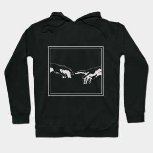 Michelangelo's Creation of Man Hoodie